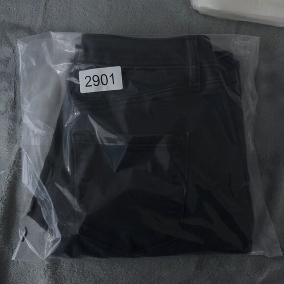 Talbots Jegging Jeans Womens Size 4 Petite Mid Rise Dark Wash Stretch Black - Picture 14 of 14